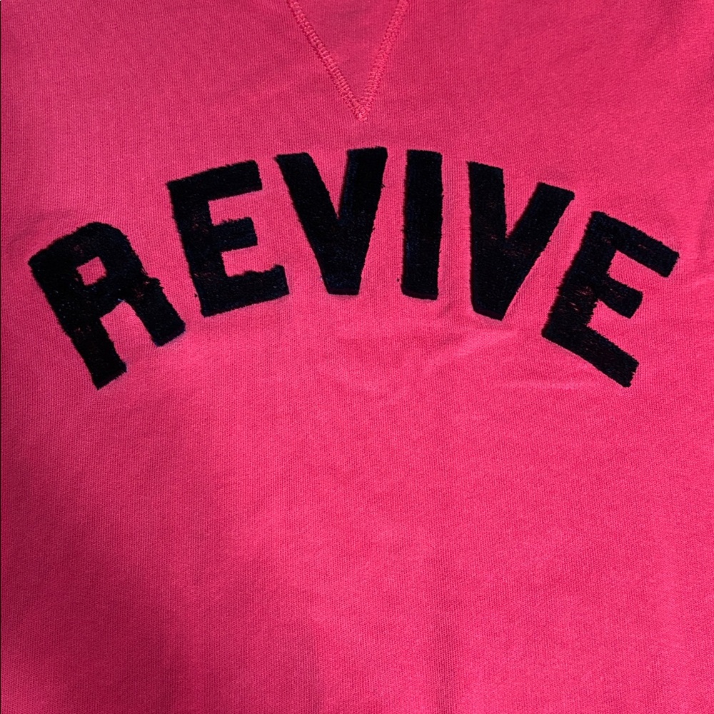 Zara Man Red 'Revive' Short Sleeve Tee - Picture 2 of 10